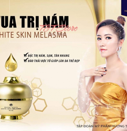 Kem trị nám tàn nhang White Skin Melasma Hương Thảo Group 35g